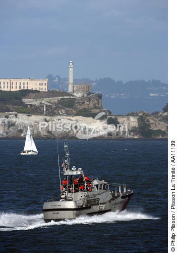 Coast guard en baie de San-Francisco. - © Philip Plisson / Plisson La Trinité / AA11139 - Nos reportages photos - Vedette