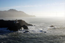 Punta Bonita en Californie. © Philip Plisson / Plisson La Trinité / AA11154 - Nos reportages photos - Golden Gate