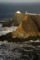 Punta Bonita in California. © Philip Plisson / Plisson La Trinité / AA11156 - Photo Galleries - American Lighthouses