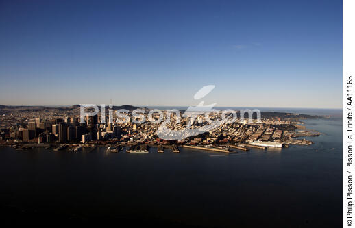 San Francisco. - © Philip Plisson / Plisson La Trinité / AA11165 - Nos reportages photos - Immeuble