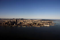San Francisco. © Philip Plisson / Plisson La Trinité / AA11165 - Nos reportages photos - Gratte-ciel