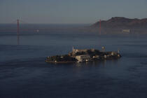 Alcatraz en baie de San Francisco. © Philip Plisson / Plisson La Trinité / AA11168 - Nos reportages photos - Site [Californie]