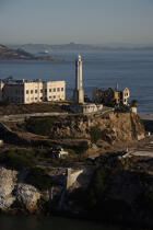 Alcatraz en baie de San Francisco. © Philip Plisson / Plisson La Trinité / AA11174 - Nos reportages photos - Site [Californie]