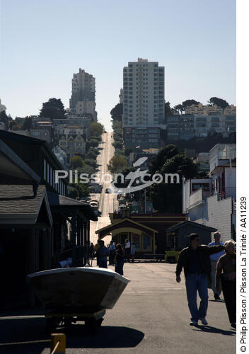 San Francisco. - © Philip Plisson / Plisson La Trinité / AA11239 - Nos reportages photos - Immeuble