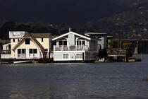 Maison à Sausalito. © Philip Plisson / Plisson La Trinité / AA11255 - Nos reportages photos - Ville [Californie]