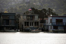 Maison à Sausalito. © Philip Plisson / Plisson La Trinité / AA11257 - Nos reportages photos - Baie de San Francisco