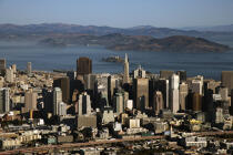 San Francisco. © Philip Plisson / Plisson La Trinité / AA11268 - Nos reportages photos - Gratte-ciel
