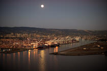 San Francisco. © Philip Plisson / Plisson La Trinité / AA11273 - Photo Galleries - Full moon