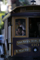 Tramway à San Francisco. © Philip Plisson / Plisson La Trinité / AA11284 - Nos reportages photos - Tramway