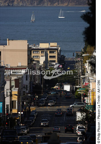 San Francisco. - © Philip Plisson / Plisson La Trinité / AA11286 - Nos reportages photos - Immeuble