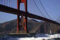 Le Golden Gate. © Philip Plisson / Plisson La Trinité / AA11314 - Nos reportages photos - Site [Californie]
