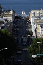 San Francisco. © Philip Plisson / Plisson La Trinité / AA11319 - Nos reportages photos - Immeuble