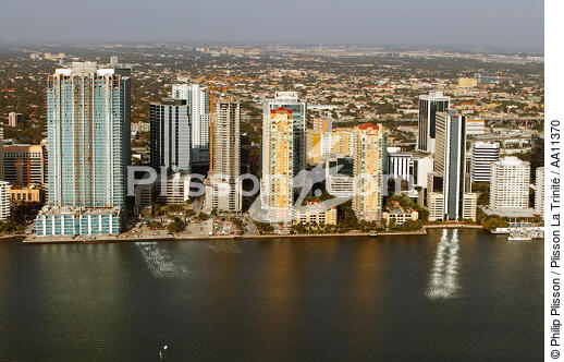 Miami. - © Philip Plisson / Plisson La Trinité / AA11370 - Photo Galleries - Building