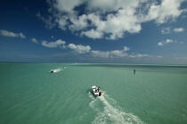 Keys Islands in Florida. © Philip Plisson / Plisson La Trinité / AA11407 - Photo Galleries - Speedboat