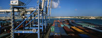 Containers on the port of Malta. © Philip Plisson / Plisson La Trinité / AA11456 - Photo Galleries - Containership