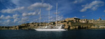 Le Ponant à Malte. © Philip Plisson / Plisson La Trinité / AA11461 - Nos reportages photos - Ponant [le]
