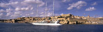 The Ponant in Malta. © Philip Plisson / Plisson La Trinité / AA11468 - Photo Galleries - Big Cruises