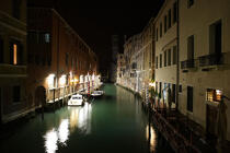 Venise de nuit. © Philip Plisson / Plisson La Trinité / AA11481 - Nos reportages photos - Venise