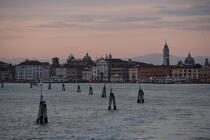 Fin de journée sur Venise. © Philip Plisson / Plisson La Trinité / AA11503 - Nos reportages photos - Venise sous tous les angles