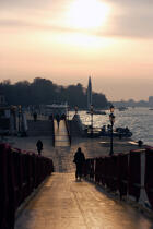Coucher de soleil sur Venise. © Philip Plisson / Plisson La Trinité / AA11532 - Nos reportages photos - Ville