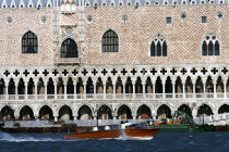 Le palais des Doges à Venise. © Philip Plisson / Plisson La Trinité / AA11541 - Nos reportages photos - Venise sous tous les angles