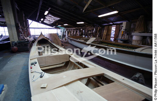 Shipbuilding in Venice. - © Philip Plisson / Plisson La Trinité / AA11568 - Photo Galleries - Gondola