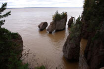 Baie de Fundy. © Philip Plisson / Plisson La Trinité / AA11616 - Nos reportages photos - Site [Nouveau Brunswick]