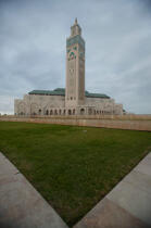 The Hassan II mosque in Casablanca. © Philip Plisson / Plisson La Trinité / AA11645 - Photo Galleries - Plant