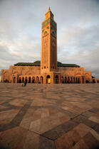 La Mosquée Hassan II à Casablanca. © Philip Plisson / Plisson La Trinité / AA11647 - Nos reportages photos - Mosquée