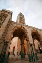 La Mosquée Hassan II à Casablanca. © Philip Plisson / Plisson La Trinité / AA11651 - Nos reportages photos - Mosquée