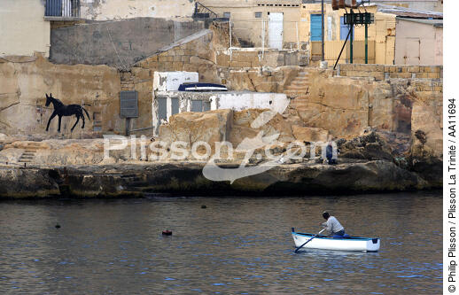 Malte. - © Philip Plisson / Plisson La Trinité / AA11694 - Nos reportages photos - Barque