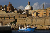 L'Eglise St Paul à La Vallette. © Philip Plisson / Plisson La Trinité / AA11695 - Nos reportages photos - Rempart