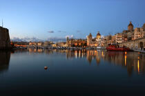End of the day on Malta. © Philip Plisson / Plisson La Trinité / AA11708 - Photo Galleries - Sky