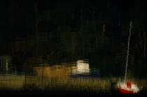 Reflet sur la rivière d' Auray. © Philip Plisson / Plisson La Trinité / AA11894 - Nos reportages photos - Reflet