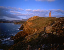 Cap Béar lighthouse. © Philip Plisson / Plisson La Trinité / AA12008 - Photo Galleries - Cap Béar
