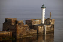 The lighthouse of Boulogne. © Philip Plisson / Plisson La Trinité / AA12036 - Photo Galleries - Lighthouse [62]