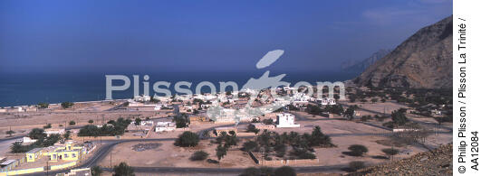 Village en Oman. - © Philip Plisson / Plisson La Trinité / AA12084 - Nos reportages photos - Rue