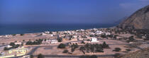 Village en Oman. © Philip Plisson / Plisson La Trinité / AA12084 - Nos reportages photos - Mer calme
