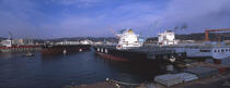 Chantier maritime Hyundai à Ulsan. © Philip Plisson / Plisson La Trinité / AA12102 - Nos reportages photos - Réparation navale
