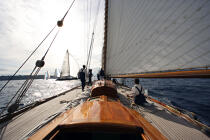 Les Voiles de Saint-Tropez 2005. © Philip Plisson / Plisson La Trinité / AA12209 - Photo Galleries - J Class yacht
