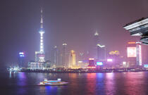 Shanghai in China. © Philip Plisson / Plisson La Trinité / AA12257 - Photo Galleries - Building