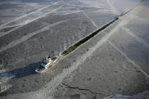 Brise glace en mer baltique. © Philip Plisson / Plisson La Trinité / AA12285 - Nos reportages photos - Finlande