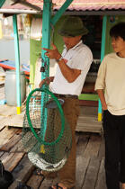Basket of fishing. © Philip Plisson / Plisson La Trinité / AA12367 - Photo Galleries - Vietnam