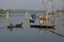 Les Backwaters du Kérala. © Philip Plisson / Plisson La Trinité / AA12556 - Nos reportages photos - Kerala