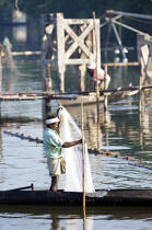 Les Backwaters du Kérala. © Philip Plisson / Plisson La Trinité / AA12559 - Nos reportages photos - Ville [Kerala]