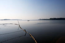 Les backwaters dans le Kérala. © Philip Plisson / Plisson La Trinité / AA12598 - Nos reportages photos - La petite pêche au Kerala, Inde du sud