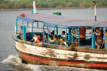 Ferry in Cochin. © Philip Plisson / Plisson La Trinité / AA12616 - Photo Galleries - Cochin