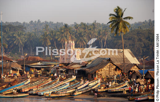 Vilinjan. - © Philip Plisson / Plisson La Trinité / AA12664 - Nos reportages photos - La petite pêche au Kerala, Inde du sud