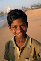 Young Hindu in Vilinjan. © Philip Plisson / Plisson La Trinité / AA12683 - Photo Galleries - Inshore Fishing in Kerala, India