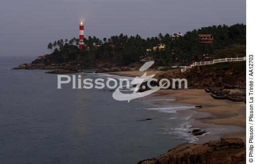 Kovalam. - © Philip Plisson / Plisson La Trinité / AA12703 - Nos reportages photos - Ville [Kerala]